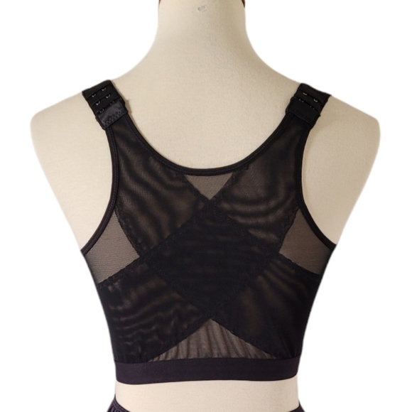 Vintage - Black Corset Post Surgery Bra‎ - Picture 3 of 4